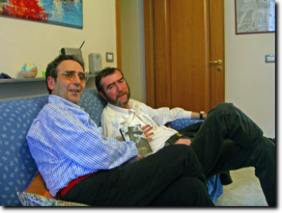 Io e Valerio in occasione della presentazione di un suo libro alla Fnac (Giugno 2006)